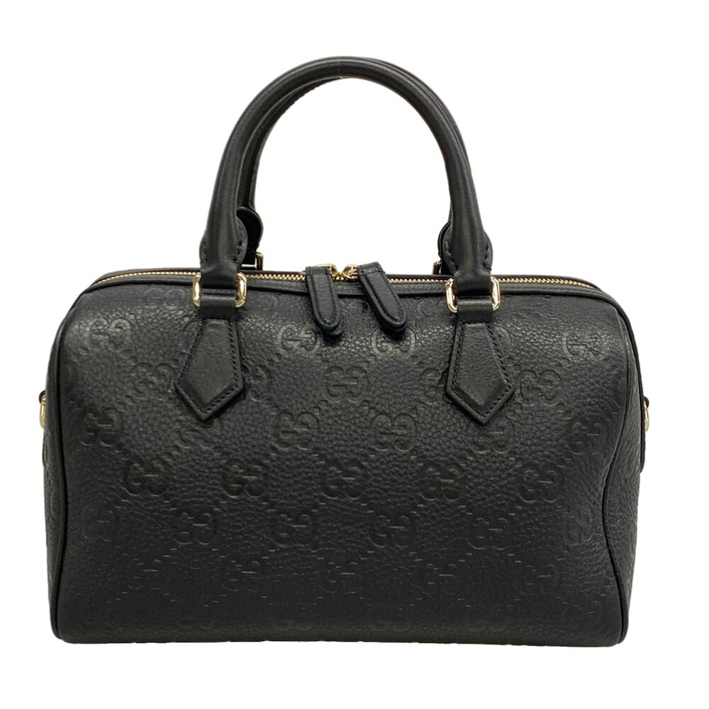 Gucci GG Emblem Small Top-Handle Bag Handbag 815255